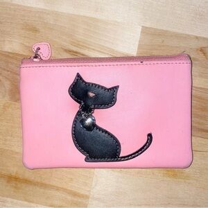 Wilson Leather cat wallet